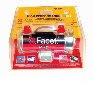 1x FACET Cilíndrico Kit Bomba Combustible (FEP60SV)