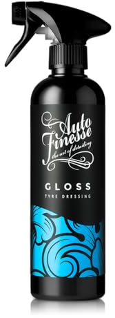Auto Finesse Gloss Tyre Shine Dressing | High-Gloss Tyre Dressing | Long-Lasting Wet Look Finish | UV Protection | Easy Spray-on Application | UK Made