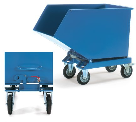 Fetra Muldenkipper 4703 mit Ablasshahn - Tragkraft 750kg
