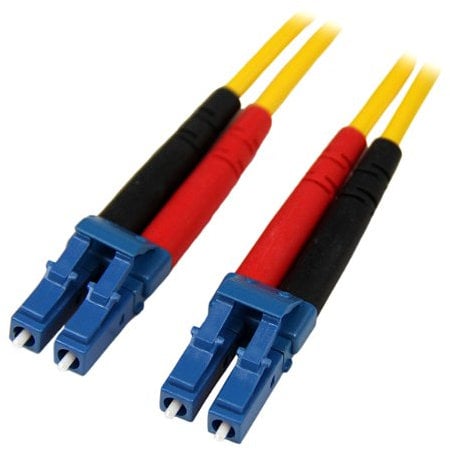 StarTech SMFIBLCLC1 - Cable de Red monomodo dúplex Fibra óptica LC-LC 9/125, 1 m