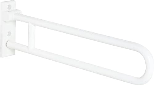 Hewi Stützklappgriff Serie 801 L: 850mm weiß Lackiert 801.50.220 99