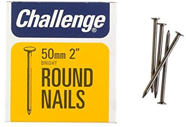 Challenge Bright Steel Round Wire Nails 150mm 500g - 12038