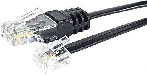 CONECTICPLUS Câble RJ45 RJ11 téléphone 3 mètres RNIS