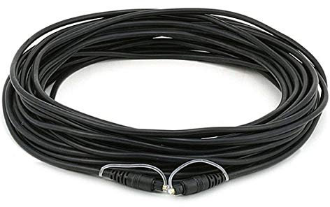 Monoprice 102669 Toslink óptico de 50 pies con cable de audio de 5 metros de diámetro exterior