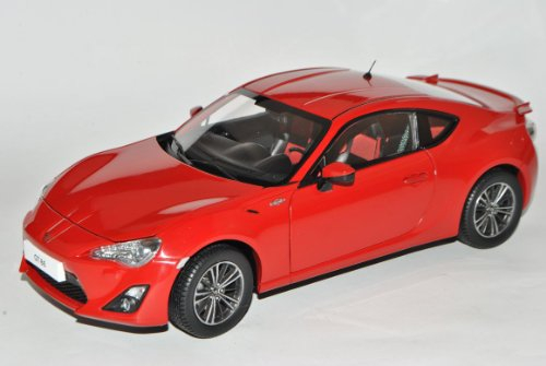 Century Dragon T*o*y*o*t*a GT86 Coupe Rot Ab 2012 1/18 Modell Auto mit individiuellem Wunschkennzeichen