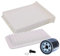 BESTPRICE Set di filtri di ispezione con 1x filtro aria, 1x filtro abitacolo, 1x filtro olio incl. vite e anello di tenuta, compatibile con CITROËN C1 (PM_, PN_) PEUGEOT 107 TOYOTA AYGO (_B1_)
