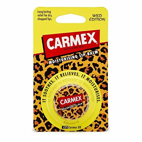 Carmex Lip Balm Wild Edition Pot 7.5g, WHITE