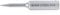 ERSA ERSADUR Dauerlötspitze gerade verlängert bleistiftspitz 0,8 mm Durchmesser mit ERSADUR-LF Beschichtung (bleifrei löten) für erhöhte Standzeit 0832SDLF