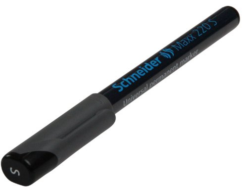 Schneider Schreibgeräte Universalmarker permanent Maxx 220 S, 0,4 mm, schwarz