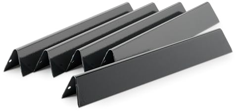 Weber Flavorizer Bars, emailliert, passend für Genesis 300 Serie mit Bedienknöpfen auf der Vorderseite (5er-Set)