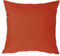 Kissenbezug 60x60 cm Terracotta mit Reißverschluss Struktur Leinenoptik Kissen für Sofa Wurfkissen