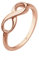 Elli - Bague - Femme - Argent - 925/1000 - Motif Infini - Plaqué Or Rose - 0603313015_58