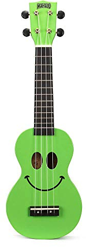 Mahalo Smiley Series - Sopran Ukulele - Green