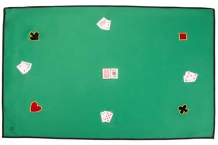 Speelgoed 390851 - Tischdecke Für Spielkarten, Kartenspiele
