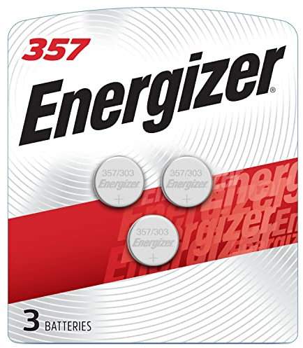 Watch/Electronic Battery, SilvOx, 357, 1.5V, MercFree, 3/Pk