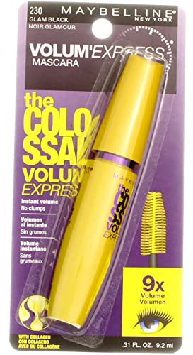 MAYBELLINE VOLUM' EXPRESS THE COLOSSAL MASCARA #230 GLAM BLACK