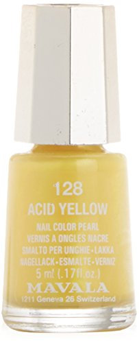 Mavala, Nail polish 128 Yellow (5 ml)