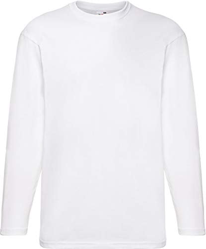 Fruit of the Loom Men's T-Shirt - White - Medium