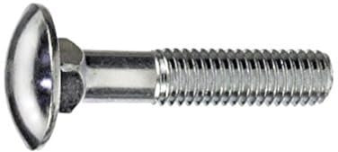 Connex KL4112180 - Vite a testa tonda con quadro sottotesta, DIN 603, 1.000 g, zincato, M12 x 180 mm