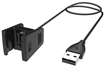 Dragon Trading Ersatz-Ladekabel, kompatibel mit Fitbit Charge 2, Herzfrequenz-Fitness-Armband
