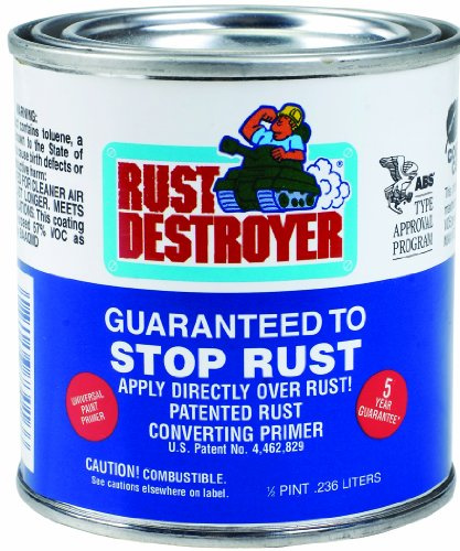 Advanced Protective Products Rust Destroyer Corrosion Prevention Primer, 1/2-Pint
