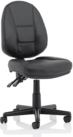 Trexus Intro Operators Chair PCB High Back H490mm Seat W585xD515xH440-560mm Leather