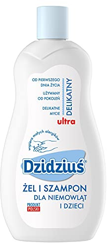 dzidzius/Baby – Duschgel und Shampoo für Kinder 2 in 1–500 ml
