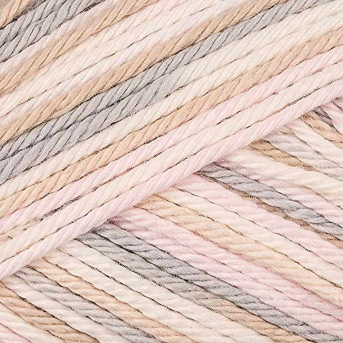 LANA GROSSA Cotone Print | Baumwollbasicgarn | Handstrickgarn aus 100% Baumwolle | 50g Wolle zum Stricken & Häkeln | 125m Garn FB 315