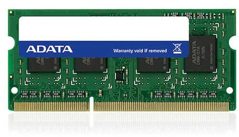 ADATA MEM. So-DIMM DDR3 1600 2GB. LV Bulk*