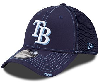 New Era MLB Neo 39THIRTY Stretch Fit Cap, Herren, Tampa Bay Strahlen, Medium/Large