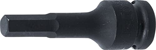 BGS 5481-M10 | Punta de vaso de impacto | entrada 12,5 mm (1/2) | hexágono interior 10 mm
