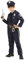 W WIDMANN MILANO Party Fashion - Kinderkostüm Polizist, Uniform, Cop, Polizei, Faschingskostüme