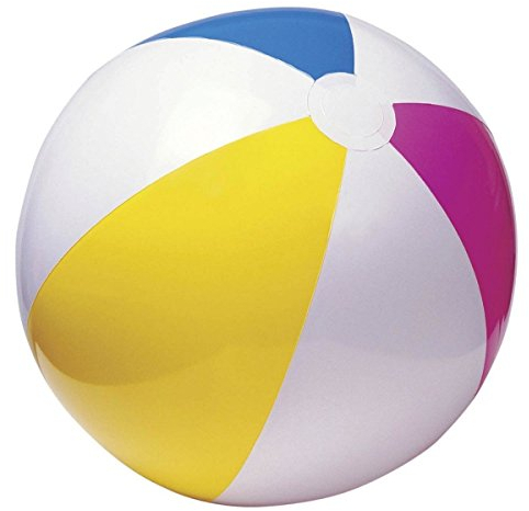 Intex 12 Stück Economy Strandball, 61 cm, 12 Stück