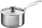 Le Creuset Signature Stainless Steel Saucepan with Lid, 3-Ply, Ø 16 cm, 1.9 L
