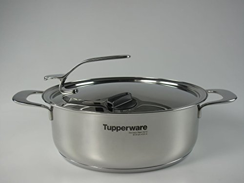 TUPPERWARE Chef-Serie Gourmet-Line Kasserolle 3,8 L inkl. Metalldeckel Topf