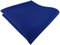 TigerTie Satin Einstecktuch in dunkelblau einfarbig Uni - Tuch Polyester - Größe 26 x 26 cm
