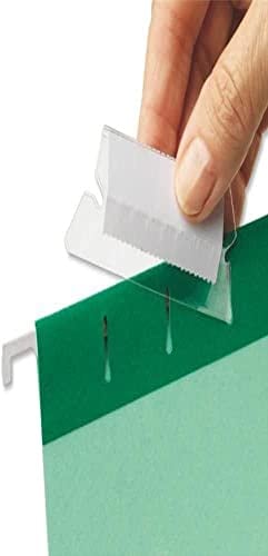 Esselte 94613 Classic Ersatzetiketten für Hängemappen, 50 mm, weiß, 100 Stück