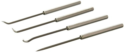 Wilde Tool SHP904/VP 4-Piece Hook And Pick Set-Vinyl Pouch