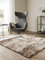 benuta Nest Hochflorteppich Whisper - Hellbraun 150x150 cm - Kuschelig Weicher Teppich für Schlaf- und Wohnzimmer - Pflegeleicht - Fußbodenheizung Geeignet
