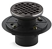 KOHLER 9135-TT rund Design Fliesenrunder Duschablauf titan