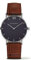 Paul Hewitt Unisex Erwachsene Analog Quarz Uhr mit Leder Armband PH-SA-S-Sm-B-14M