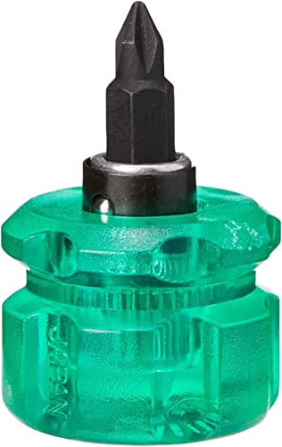 ENGINEER DST-06 - Cacciavite reversibile micro tozzo, fornito con punta doppia, prodotto in Giappone, verde