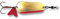 EFFZETT Blinker Schuppe - Silber/Gold - 16g - 45mm