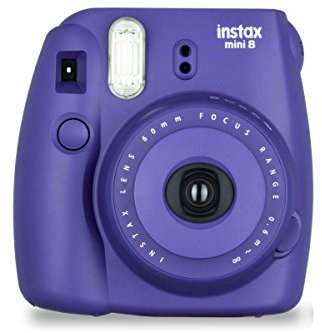 Fujifilm Instax Mini 8 Camera with 10 Shots - Grape