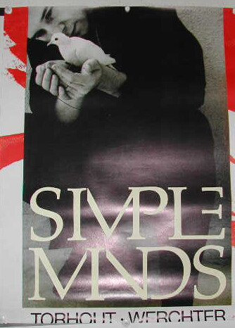 Simple Minds – 58 x 73 cm zeigt/Poster
