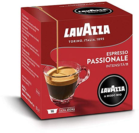 Capsule Lavazza A Modo Mio Espresso Passionale - 3 confezioni da 36 capsule [Tot. 108 capsule]