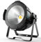 BETOPPER 100W COB Eclairage de Scène Lumière dj DMX Par Projecteur Soirée avec lumineux Blanc Eclairage à Effet Stroboscopique pour théâtre photographie bar mariage fête LC001