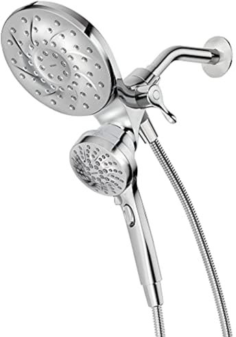 Moen 26009 Engage Magnetix 2.5 GPM Handheld/Rain Shower Head 2-in-1 Combo Featuring Magnetic Docking System, Chrome, Pack of 1