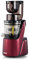 Biochef Quantum lenta Exprimidor - Exprimidor con el oso Starkem motor de 400 W, embudo grande (8 8 cm) y un montón de accesorios en rojo vino