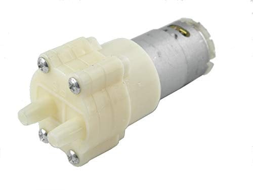 CHANCS Selbstansaugende Membranpumpe 385 DC 24V Motorschlagabsorbierende Wasserpumpen für die meisten DIY-Projekte